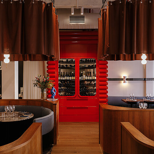 Interior photograph of Fugazzi by Jonathan VDK