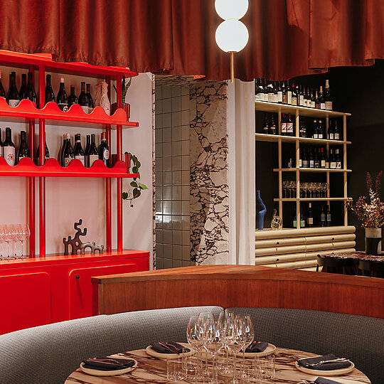 Interior photograph of Fugazzi by Jonathan VDK