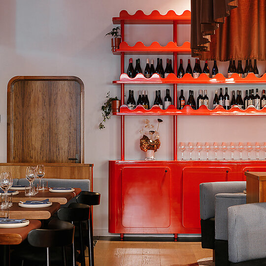 Interior photograph of Fugazzi by Jonathan VDK
