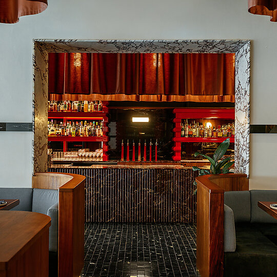 Interior photograph of Fugazzi by Jonathan VDK
