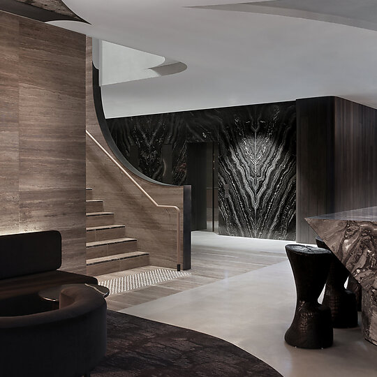 Interior photograph of Society by Sean Fennessy