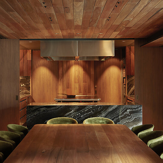 Interior photograph of Society by Sean Fennessy