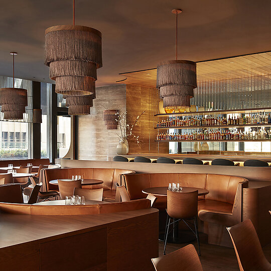 Interior photograph of Society by Sean Fennessy