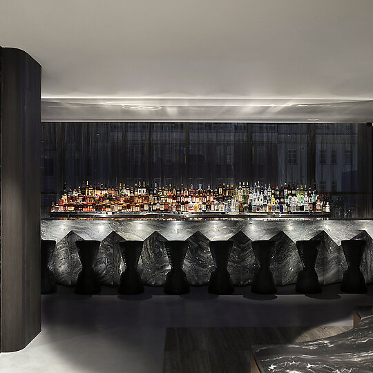Interior photograph of Society by Sean Fennessy