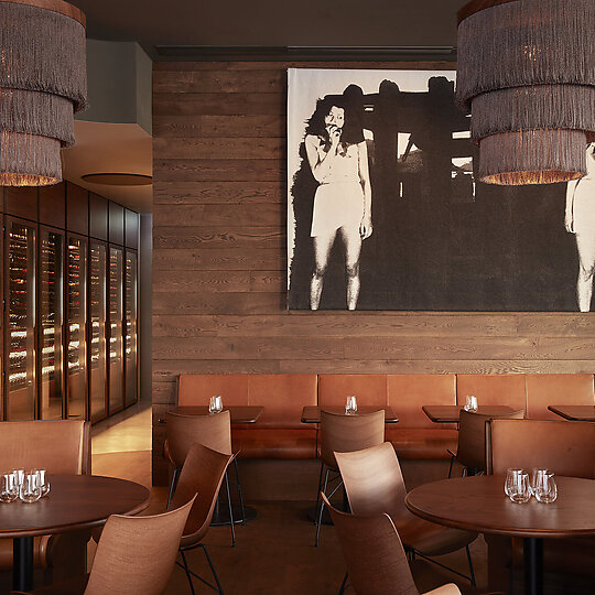 Interior photograph of Society by Sean Fennessy