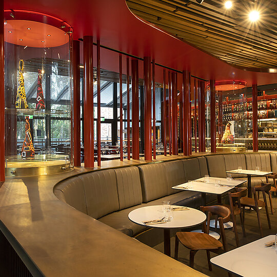 Interior photograph of Local Connections at University of Newcastle by MURRAY MCKEAN PHOTOGRAPHY