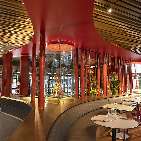 Interior photograph of Local Connections at University of Newcastle by MURRAY MCKEAN PHOTOGRAPHY