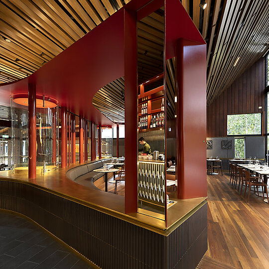 Interior photograph of Local Connections at University of Newcastle by MURRAY MCKEAN PHOTOGRAPHY