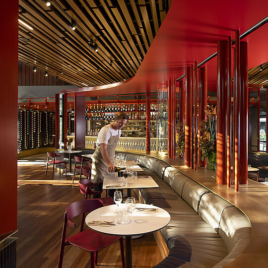 Interior photograph of Local Connections at University of Newcastle by MURRAY MCKEAN PHOTOGRAPHY