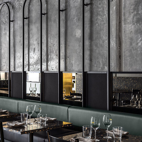 Interior photograph of 400 Gradi, East Brunswick by Timothy Kaye