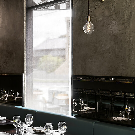 Interior photograph of 400 Gradi, East Brunswick by Timothy Kaye