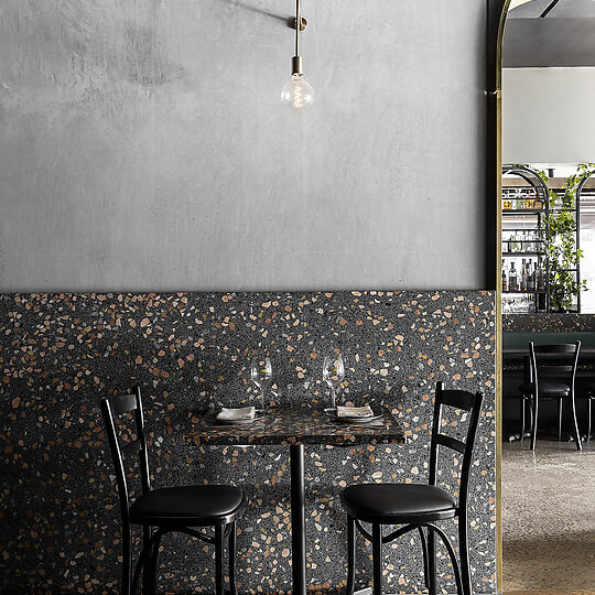 Interior photograph of 400 Gradi, East Brunswick by Timothy Kaye