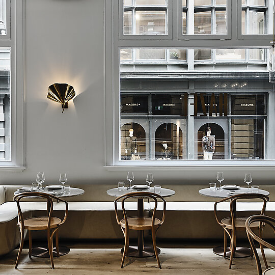 Interior photograph of Hazel by Derek Swalwel