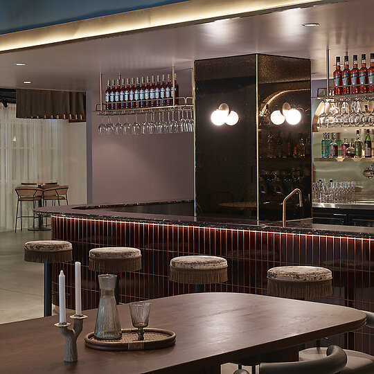 Interior photograph of Cucina Porto by Damian Bennett