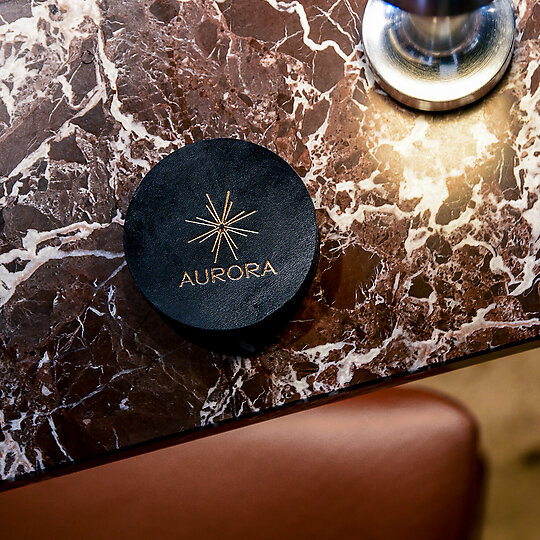 Interior photograph of Aurora by Jack Fenby