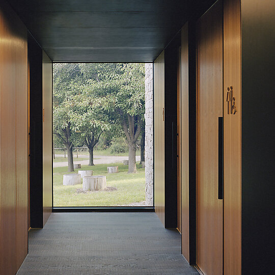 Interior photograph of Ten Minutes by Tractor by Rory Gardiner