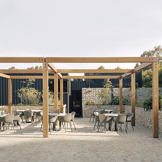 Interior photograph of Ten Minutes by Tractor by Rory Gardiner