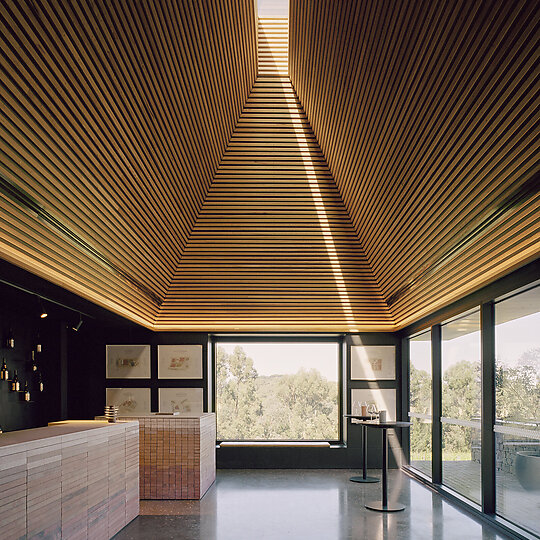 Interior photograph of Ten Minutes by Tractor by Rory Gardiner