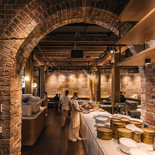 Interior photograph of Hinchcliff House by Credit Jiwon Kim 