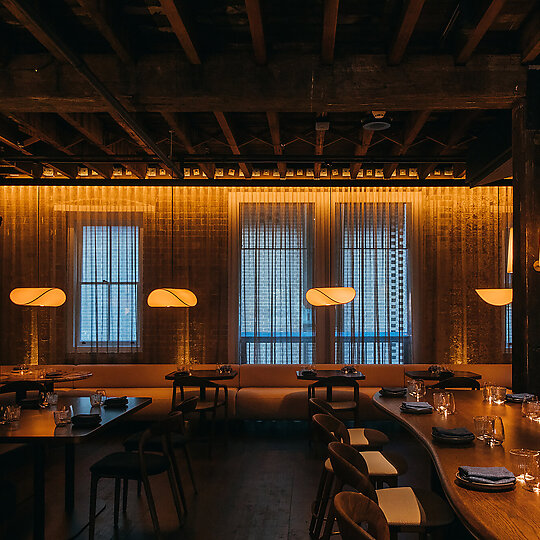 Interior photograph of Hinchcliff House by  Jiwon Kim 