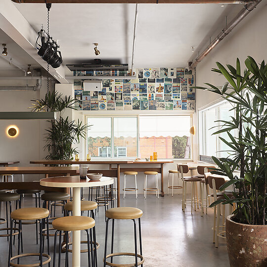 Interior photograph of Harbord Hotel by Anson Smart