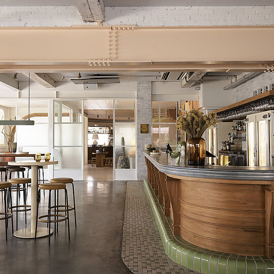 Interior photograph of Harbord Hotel by Anson Smart