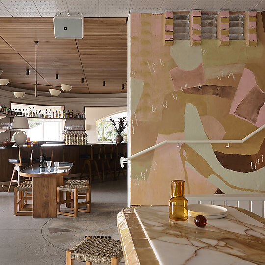 Interior photograph of Harbord Hotel by Anson Smart