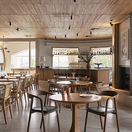 Interior photograph of Harbord Hotel by Anson Smart
