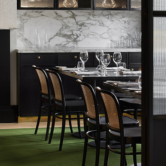 Interior photograph of The Graham Hotel by Tom Roe