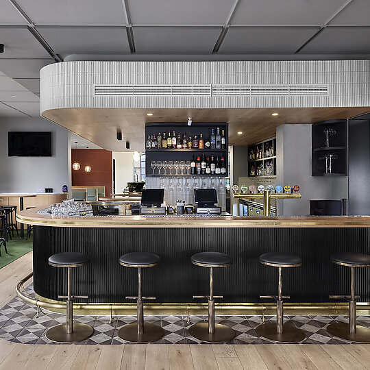 Interior photograph of The Graham Hotel by Tom Roe