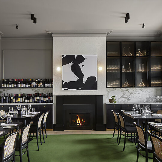 Interior photograph of The Graham Hotel by Tom Roe