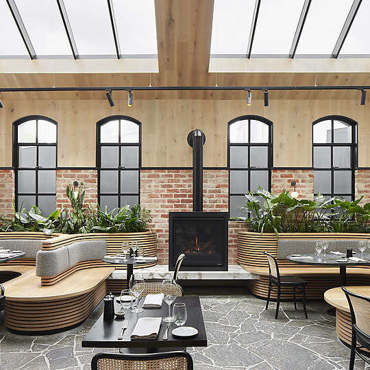 Interior photograph of The Graham Hotel by Tom Roe