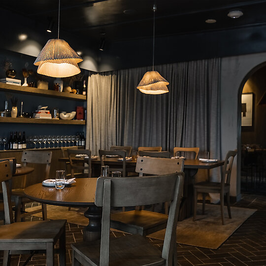 Interior photograph of Siso by Sarah Grace