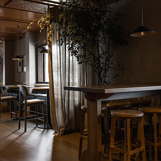 Interior photograph of Siso by Sarah Grace