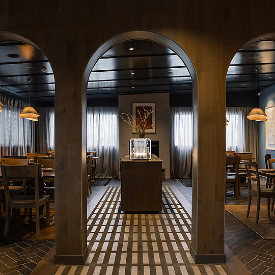 Interior photograph of Siso by Sarah Grace