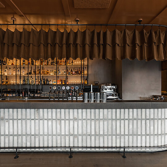 Interior photograph of Siso by Sarah Grace