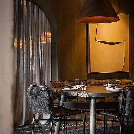 Interior photograph of Siso by Sarah Grace