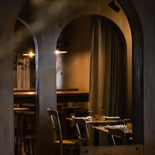 Interior photograph of Siso by Sarah Grace