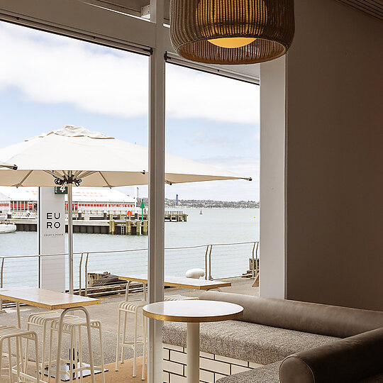 Interior photograph of Euro by Jono Parker