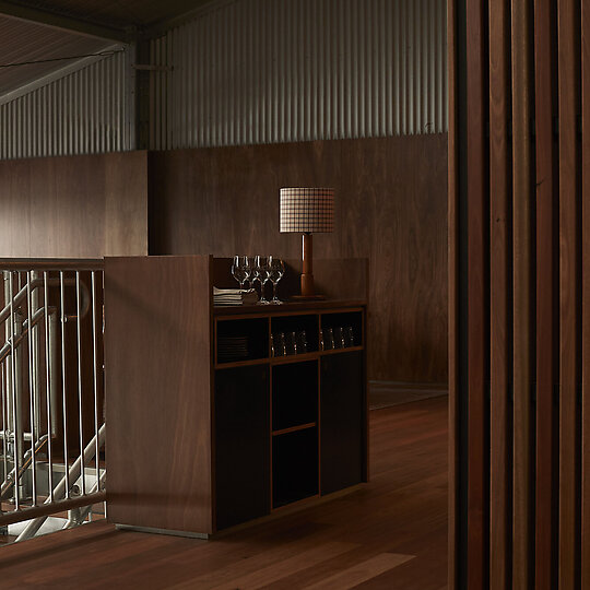 Interior photograph of Three Blue Ducks, Melbourne by Traianos Pakioufakis
