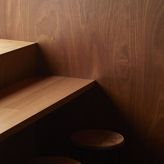 Interior photograph of Three Blue Ducks, Melbourne by Traianos Pakioufakis