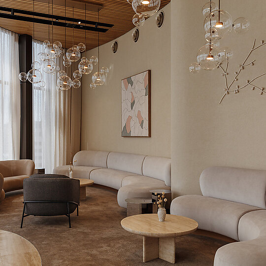 Interior photograph of Sol Bar & Restaurant by Jonathan VDK