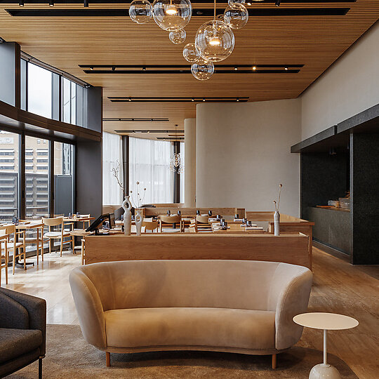 Interior photograph of Sol Bar & Restaurant by Jonathan VDK