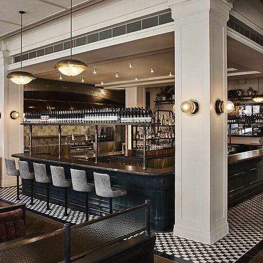 Interior photograph of Gimlet by Sharyn Cairns