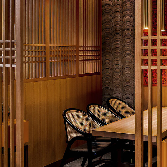 Interior photograph of Master Lanzhou Noodle Bar by Chris Murray - Chrism Photography