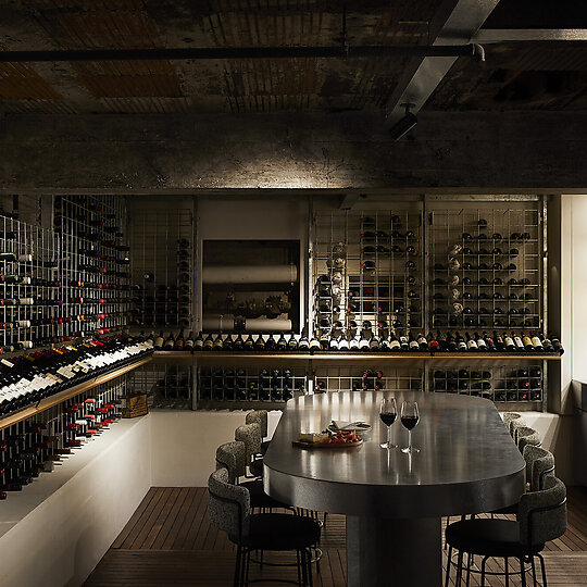 Interior photograph of Little Prince Wine by Sharyn Cairns