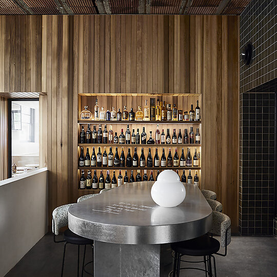 Interior photograph of Little Prince Wine by Sharyn Cairns