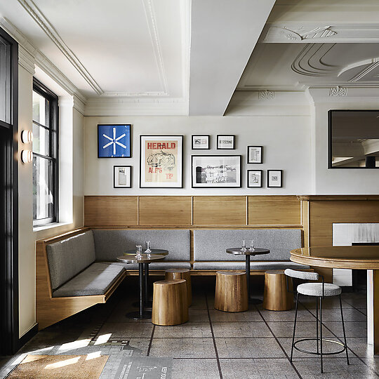 Interior photograph of Prince Public Bar by Sharyn Cairns