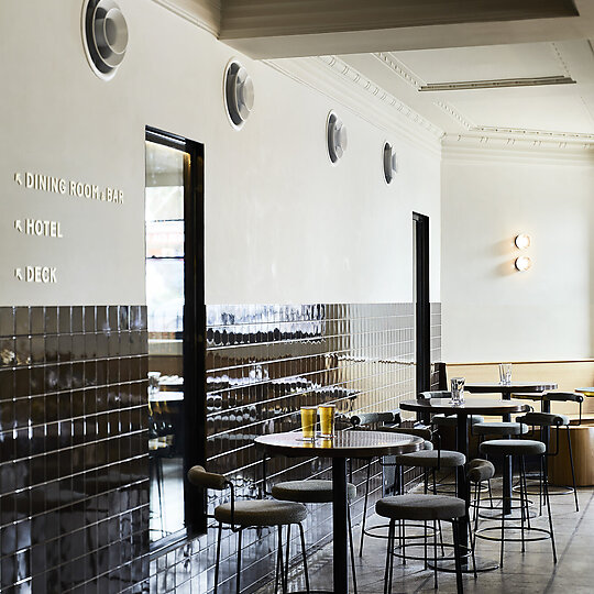 Interior photograph of Prince Public Bar by Sharyn Cairns