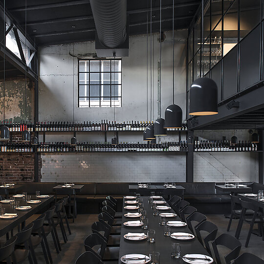 Interior photograph of Agnes by Cathy Schusler